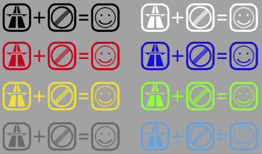 Aufkleber Autobahn Speedlimit Fun